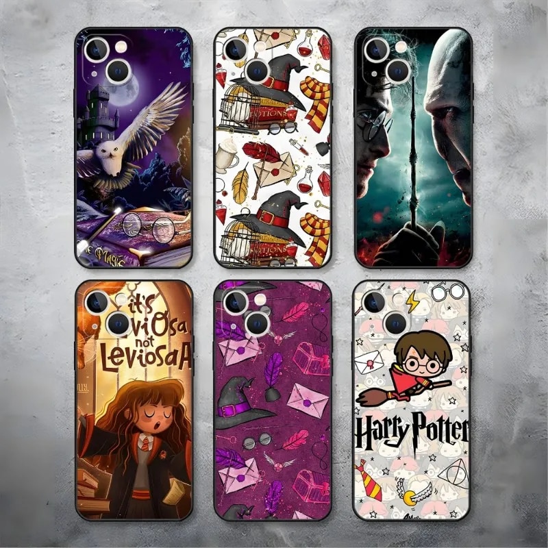 Harrys Potters Phone Case Funda For IPhone Apple 12 Pro 13 Mini 11 14 Max Xr X Xs 6 6s 7 8 Plus Design Back Cover. 