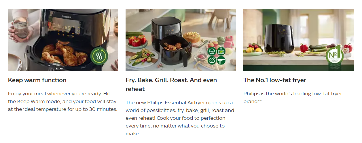 Philips HD9270/90 Essential Digital XL Air Fryer