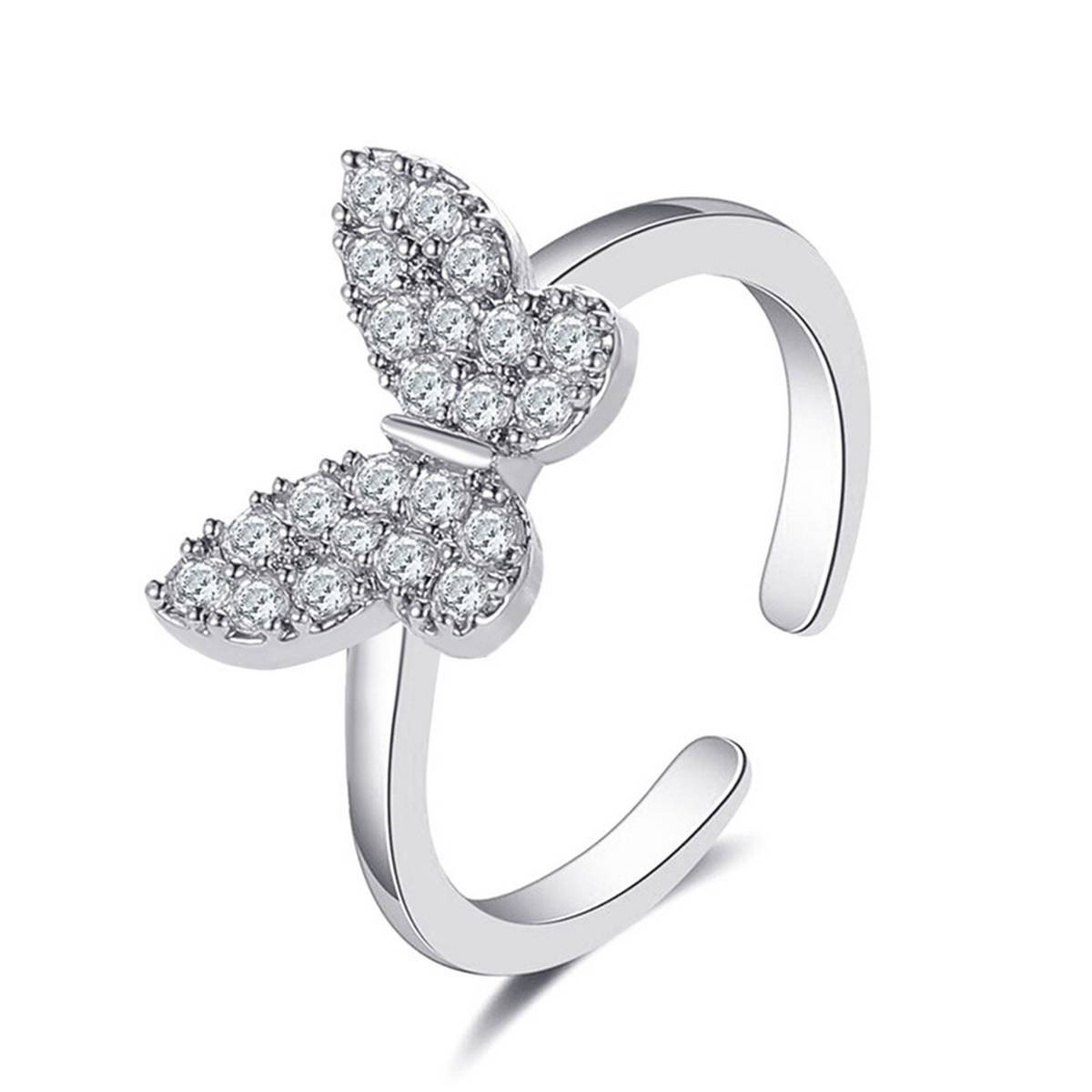 butterfly shape ring