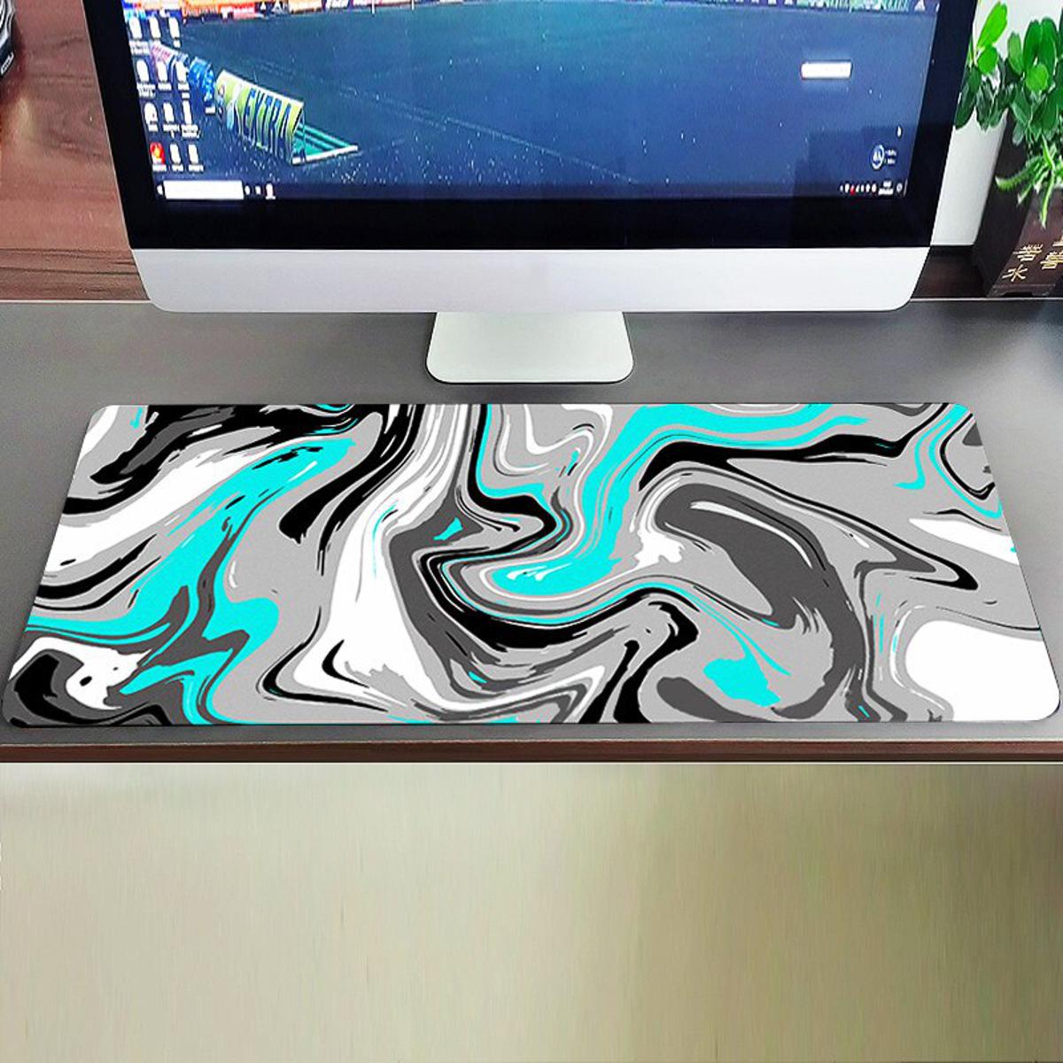 900x400mm XXL Gaming Mouse Pad Large Rubber Gamer Art Table Computer Mousepad Soft Mause Pad XL Abstract Keyboard Desk Play Mats. 