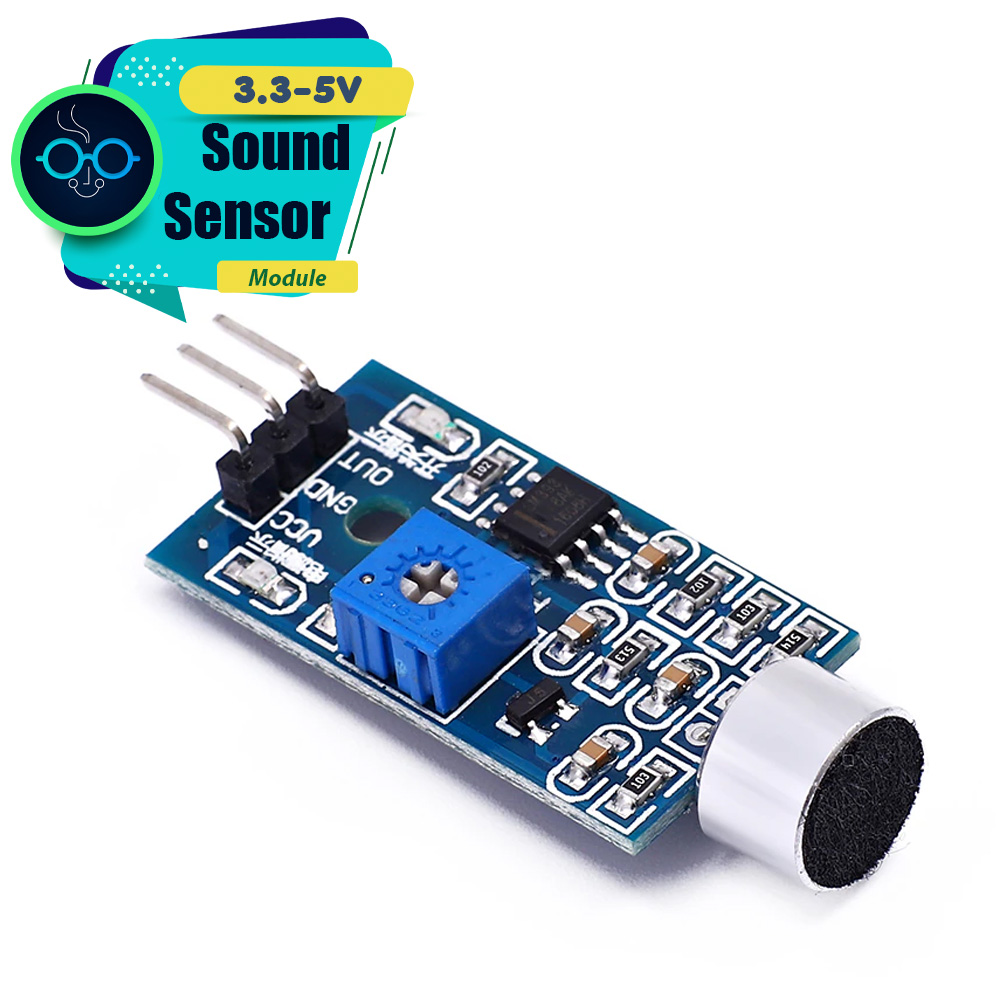 SOUND DETECTION SENSOR MODULE SOUND SENSOR INTELLIGENT VEHICLE FOR ARDUINO. 