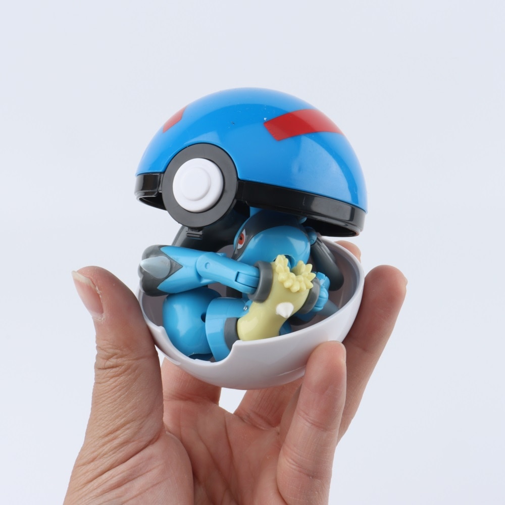 12 Styles Pokemon Figures Toys Variant Ball Model Pikachu Jenny Turtle Pocket Monsters Mew-Two Action Figure Toy Gift. 