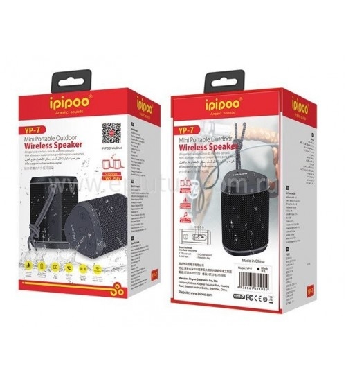 ipipoo YP-7 Water-Proof Bluetooth Speaker