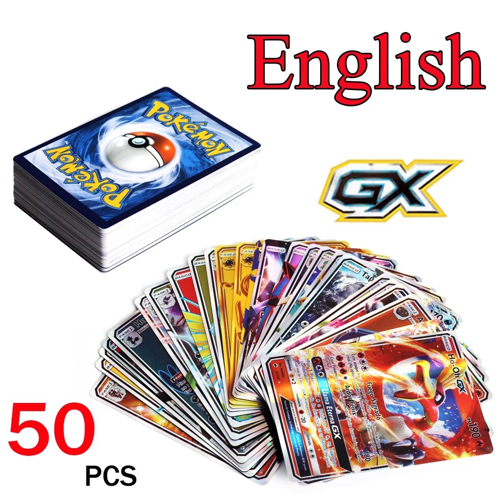 Pokemon Cards Vstar Vmax Spanish French English Letter with Rainbow Arceus Shiny Charizard Kids Cartas Pokemon Francaise