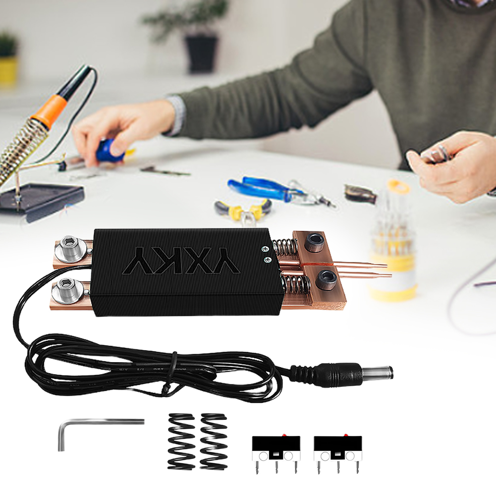 Mini Spot Welder Pen – 4-12V Automatic Trigger Welding Tool for 18650 DIY Battery Pack. 