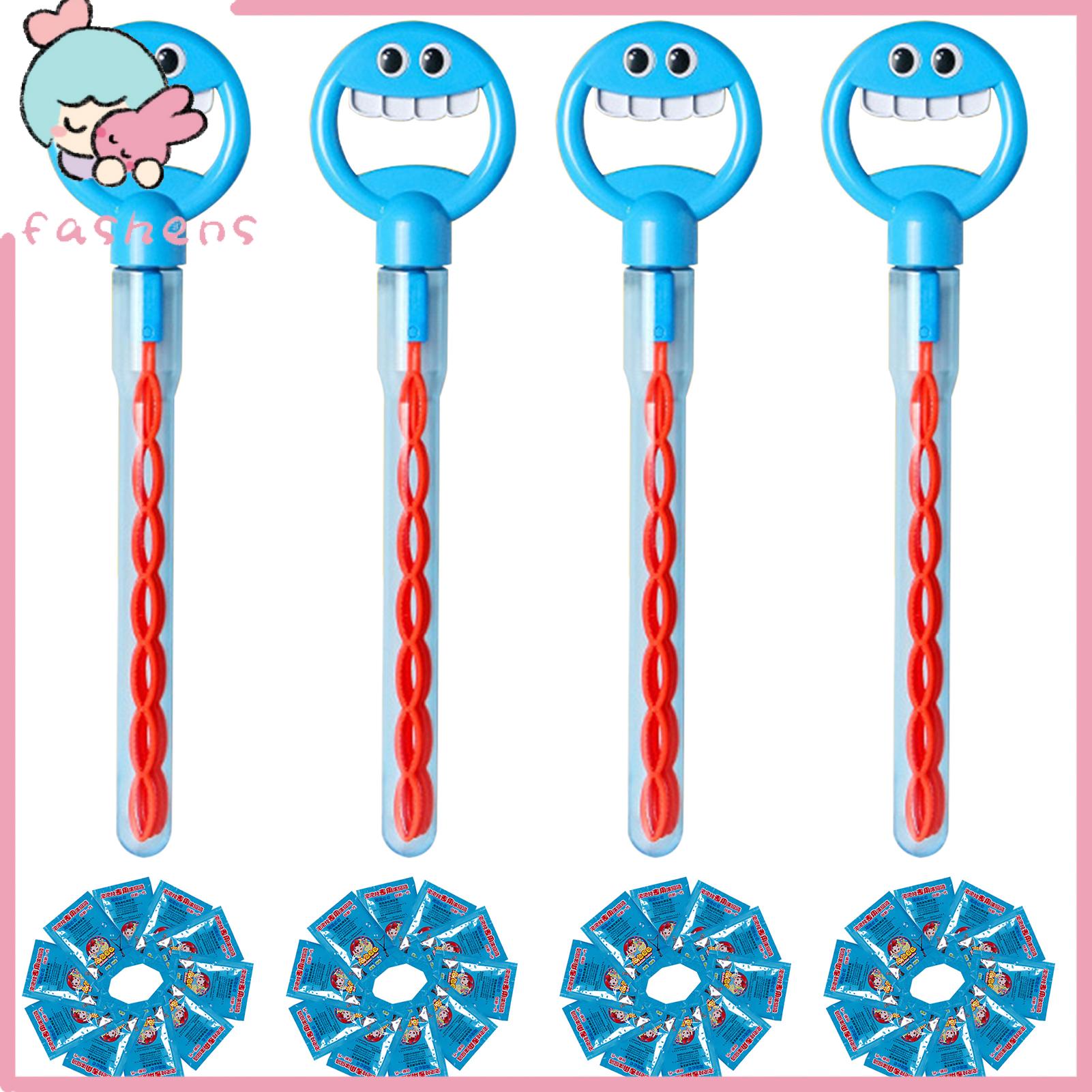 Reusable Bubble Wand Fun Bubble Wand Toy for Kids Leak Resistant Bubble Stick with Refill Perfect for Indoor Outdoor Play Five Claws Handheld Bubble Maker 32 Holes Bubble Machine. 
