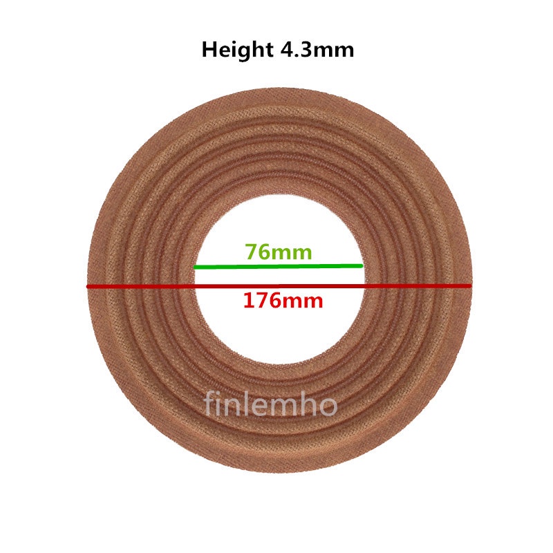 1PC Spider Pad Of Speaker Voice Coil And Paper Cone For Home Theater Professional Audio Diameter 145-182. 