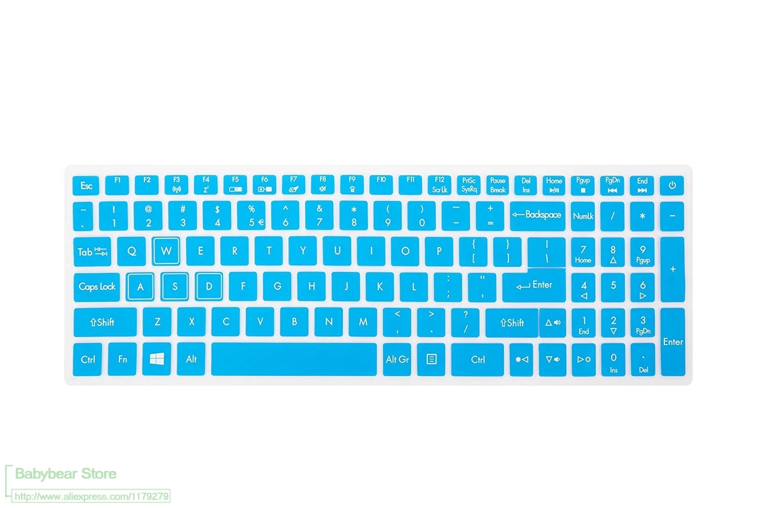 【Lejia】Laptop 15.6 Keyboard Skin For Acer Aspire Vx Vx5 V15 Vn7-593G Predator V17 Vn7-793G Gaming. 