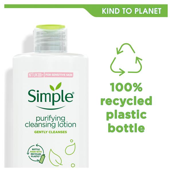 Simple Kind to Skin Purifying Cleansing Lotion -200ml. 