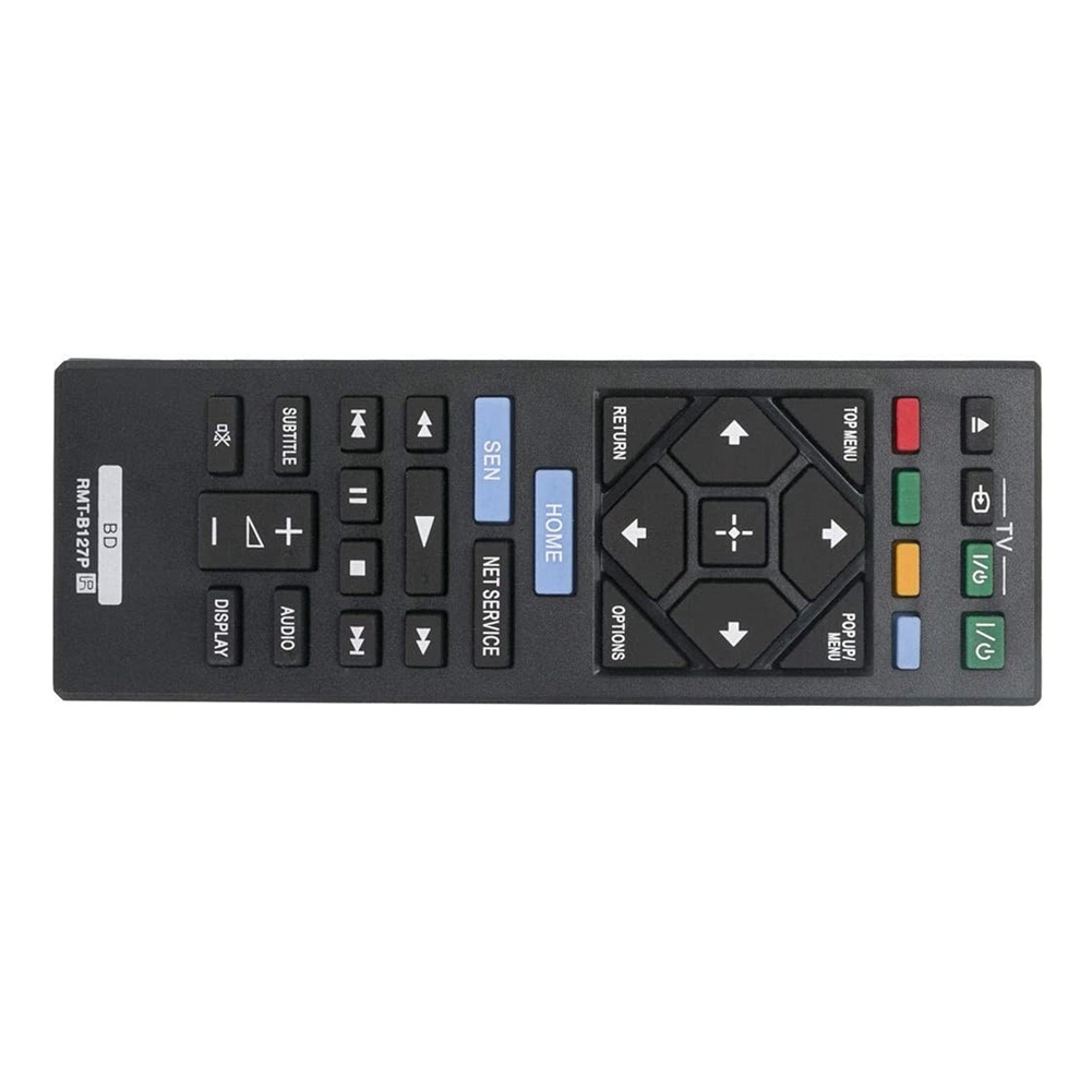RMT-B127P Remote Control Replacement Parts Accessories for Sony Blu-Ray Disc DVD Player BDP-S1200 BDP-BX120 BDP-BX320 BDP-BX520 BDP-S3200. 