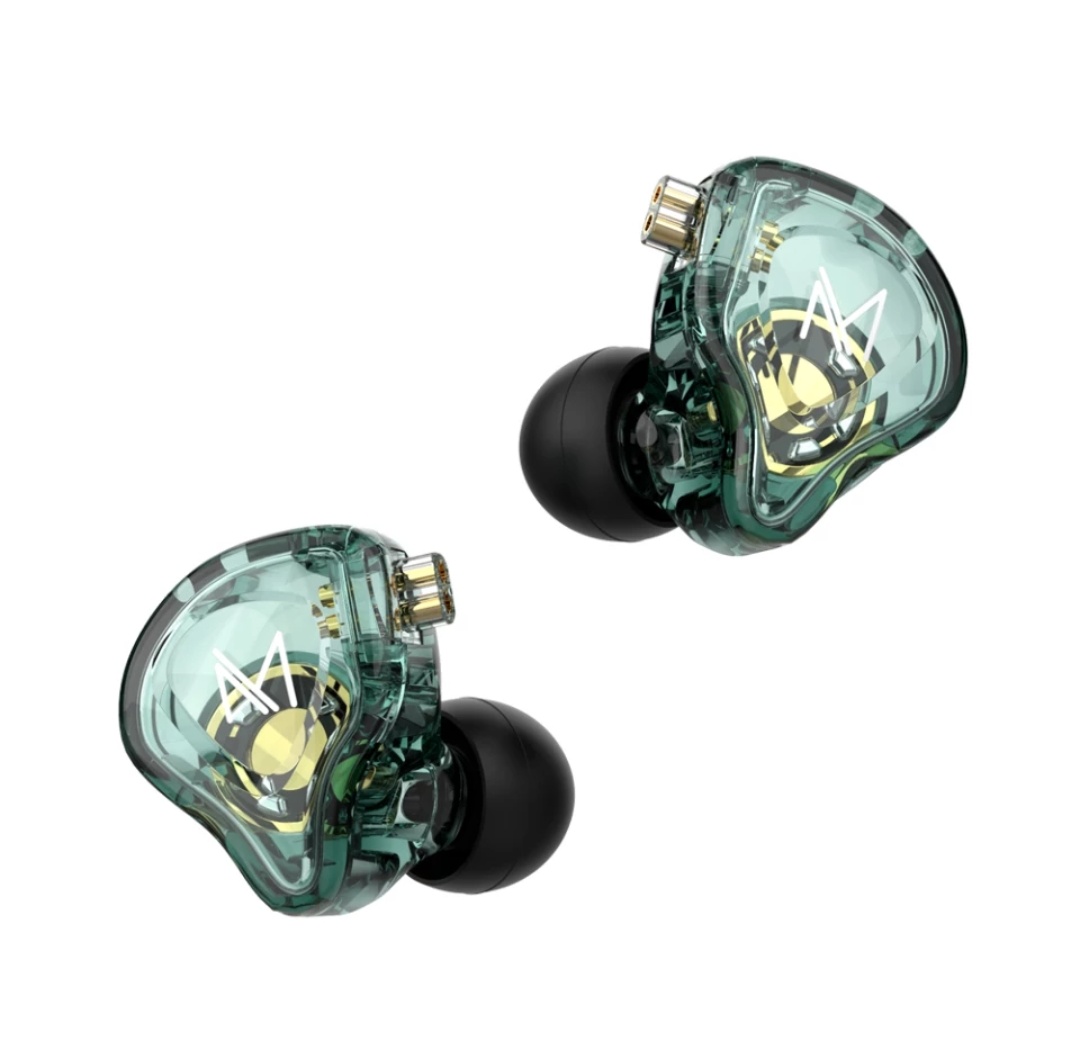 TRN MT1 HIFI 1DD Dynamic Metal in Ear Earphone Monitors (IEMs) with Mic. 