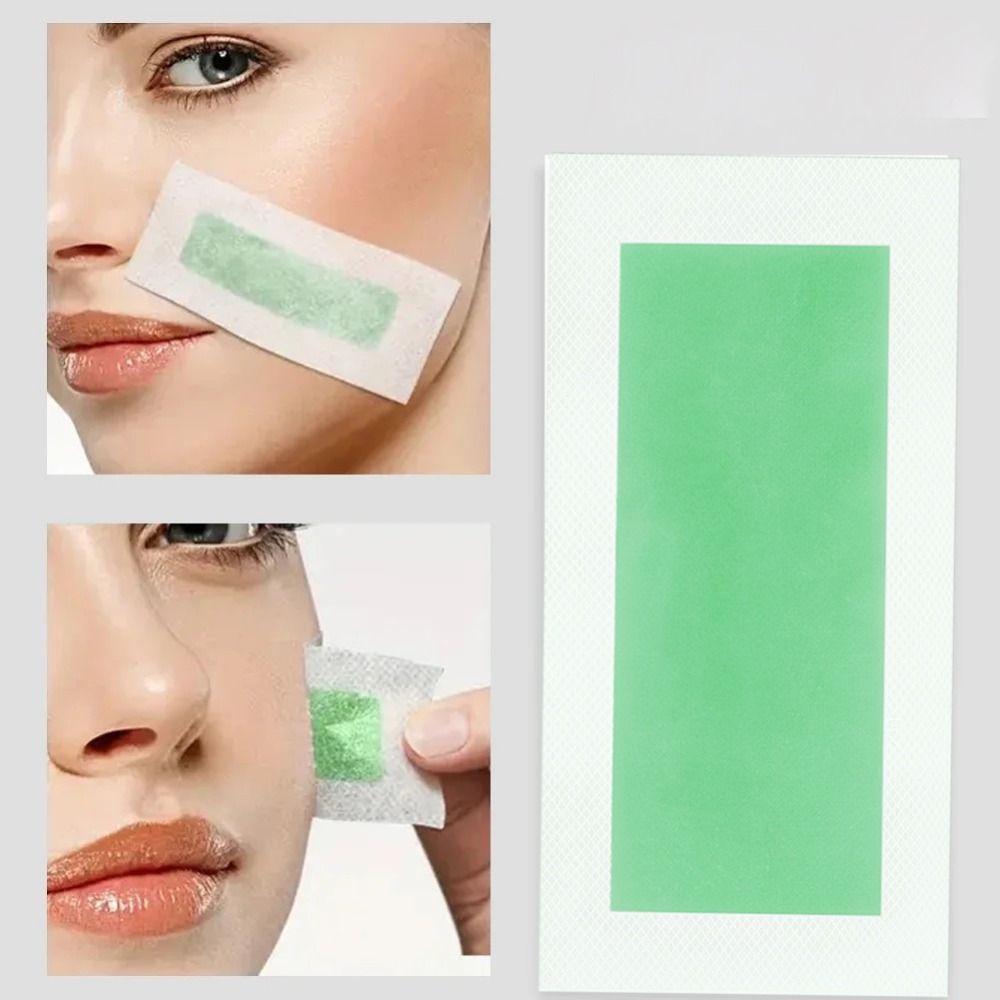 HeYang Double Sided Hair Removal Wax Strips for Leg Body Face for Chin Upper Lip Jaw Eyebrow Beard Hair Removal Wax Paper Useful phone case. 