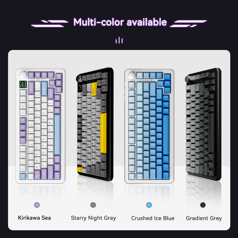 Ajazz AK820MAX Customized mechanical keyboard Magnetic Switch Wired single mode. 