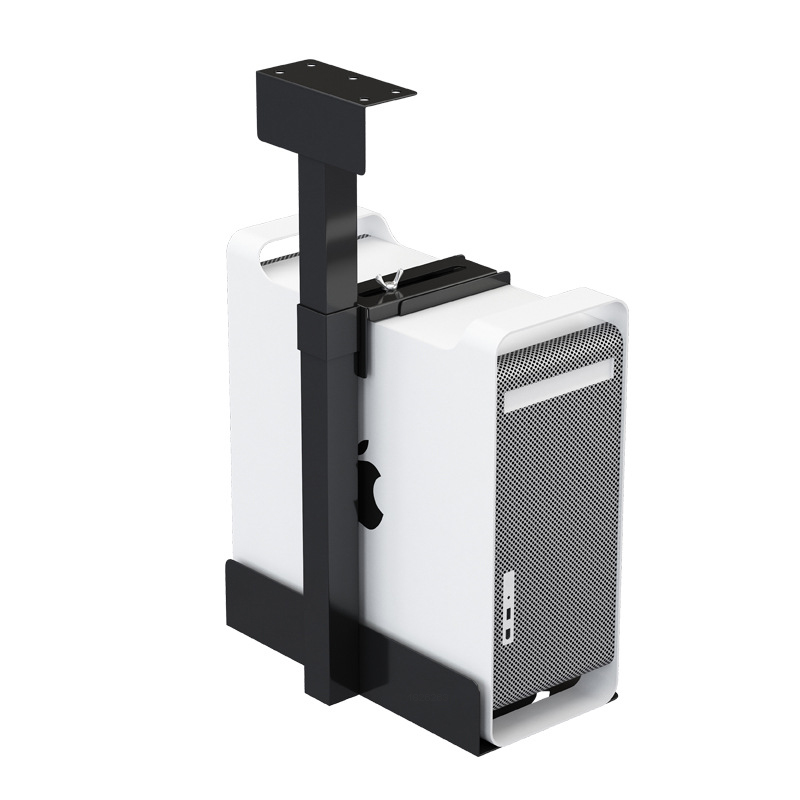 Universal PC Case Holder Under Desk Wall Side Mount CPU Stand Adjustable Computer Mainframe Hanger Host Box Stand Bracket Rack. 