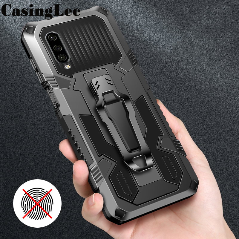 Protect Cover For Samsung Galaxy A70 Case Shockproof Armor Stand case with Metal Clip Back cover Samsung A70 Back Cover Mountaineering Phone Cases. 