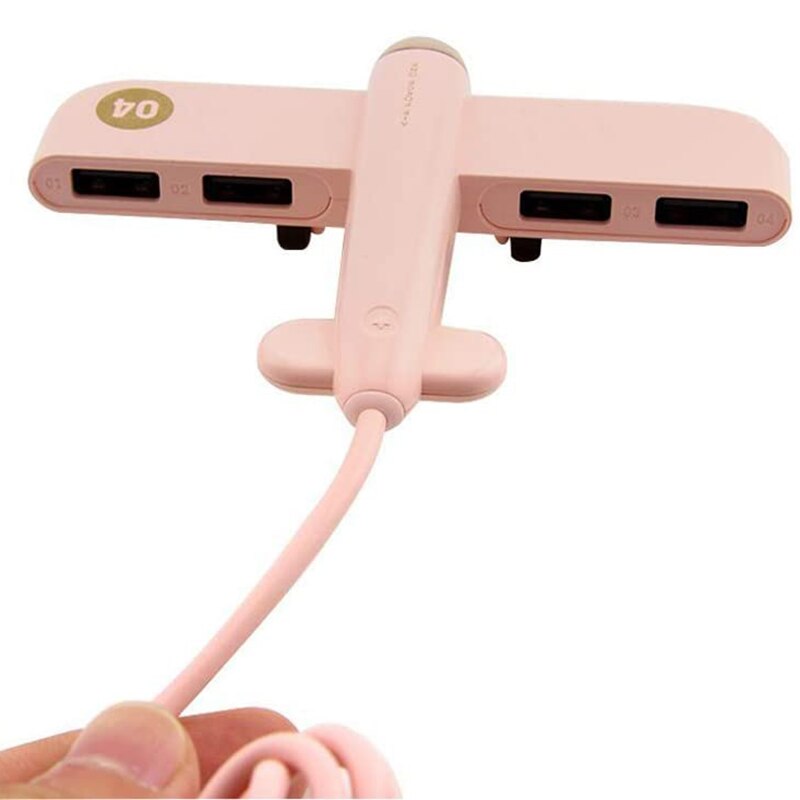 【VisioN Shop】Multi-Port Hub for Mac Pro, 4-Port Powered USB 2.0 Hub for PC Computers and. 