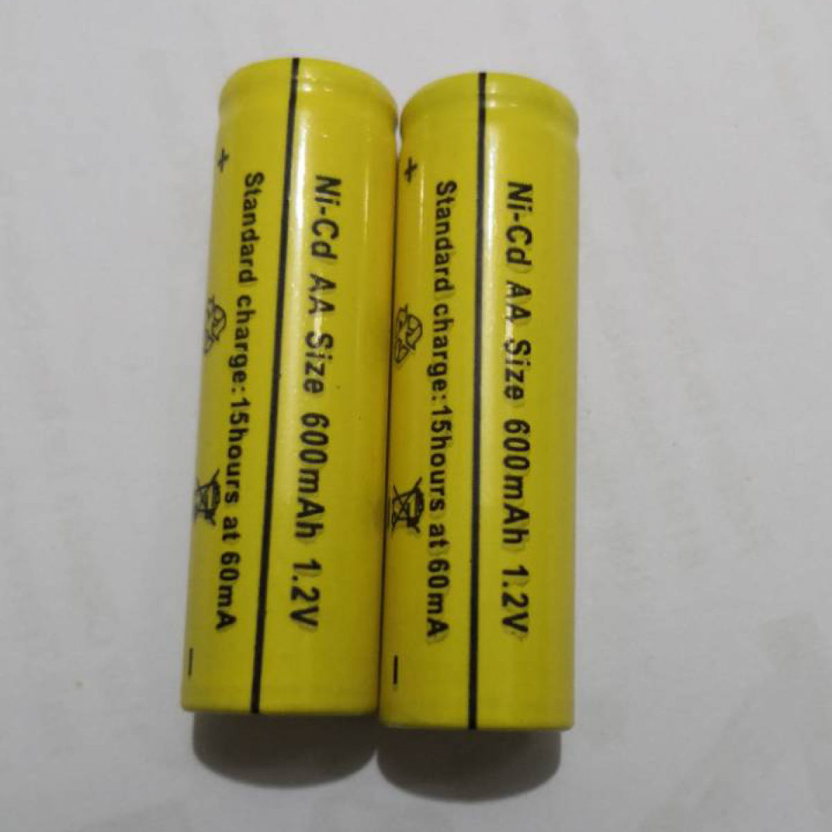 [[[[[2pcs]]]]]Rechargeable battery]]AA]]1.2V]]600mAh]]for[[hair clipper]]]]]]RT