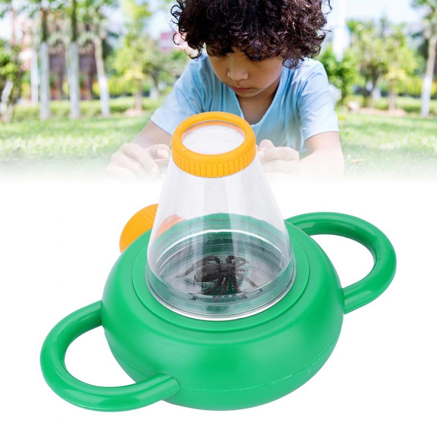 Woy i Two Way Insect Bug Viewer Educational s 4x Magnification for Kids Children