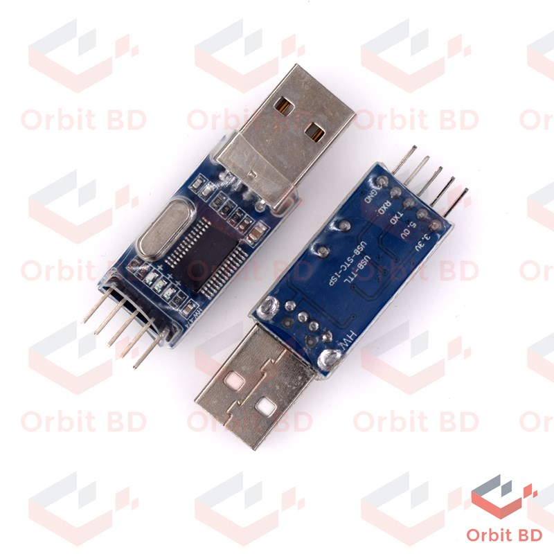 USB PL2303 To TTL Converter RS232 5 Pin 3.3V 5V Adapter Module PL 2303 Board For Arduino Uno For Arduino Uno projects DIY. 