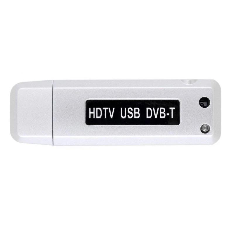 Digital DVB-T TV Stick USB HDTV TV Dongle Tuner Receiver Recorder TV Radio with Antenna and Remote for PC Laptop Tablet Network. 