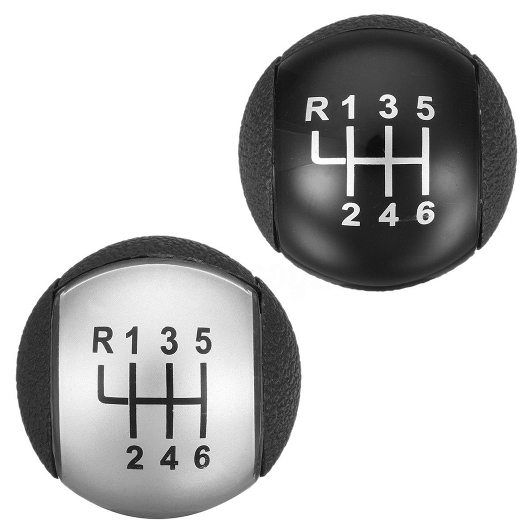 2X 6 Speed Gear Stick Shift Knob for Ford Focus Mondeo Fiesta C-Max cmax / Transit