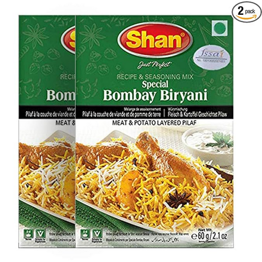 2pcs-Shan Special Bombay Biryani, - 2 Pack