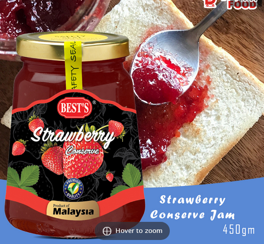 Strawberry Conserve Jam 450gm