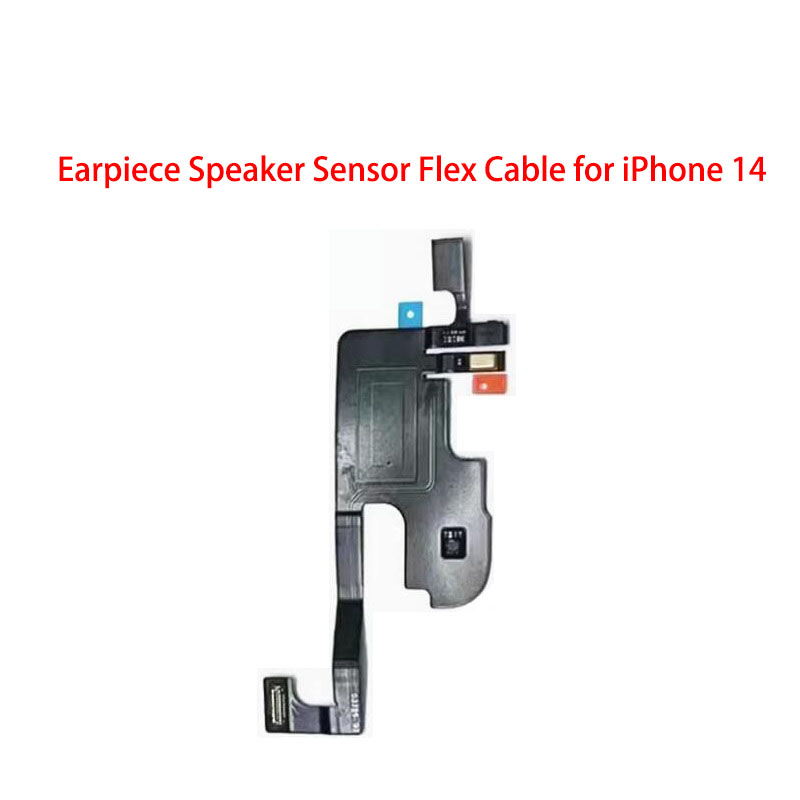 Earpiece Ear Speaker For iPhone 14 Pro Max Plus Sound Receiver Earphone Front Light Sensor Flex Cable. 