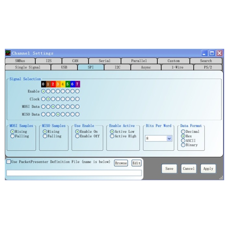USB Logic Analyzer Single Chip Microcomputer Suitable for ARM FPGA Debugging Tool 24M Sampling 8 Channels. 