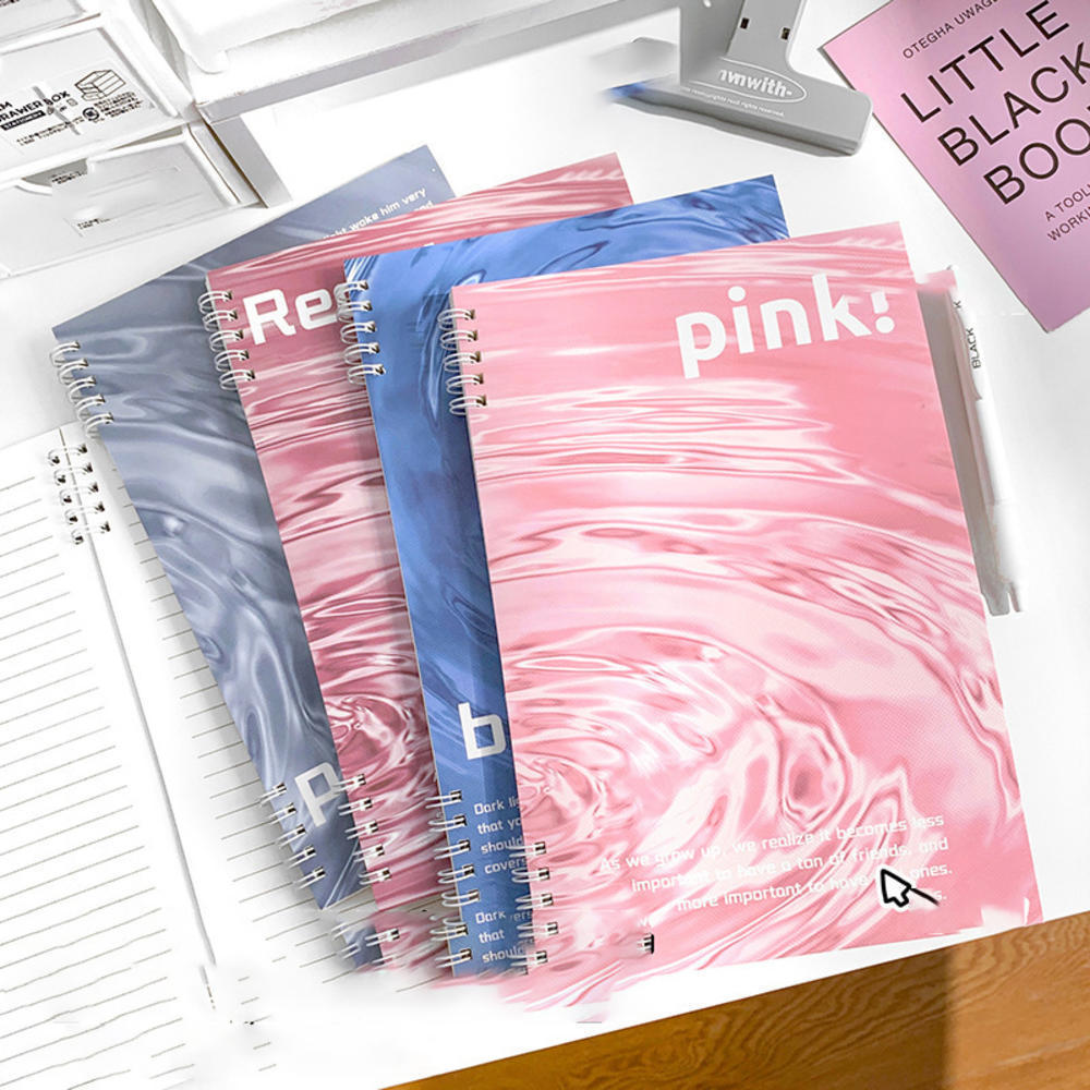 Water Ripple Notebook Flipbook Square Book B5 Notebook Non-choking Notebook