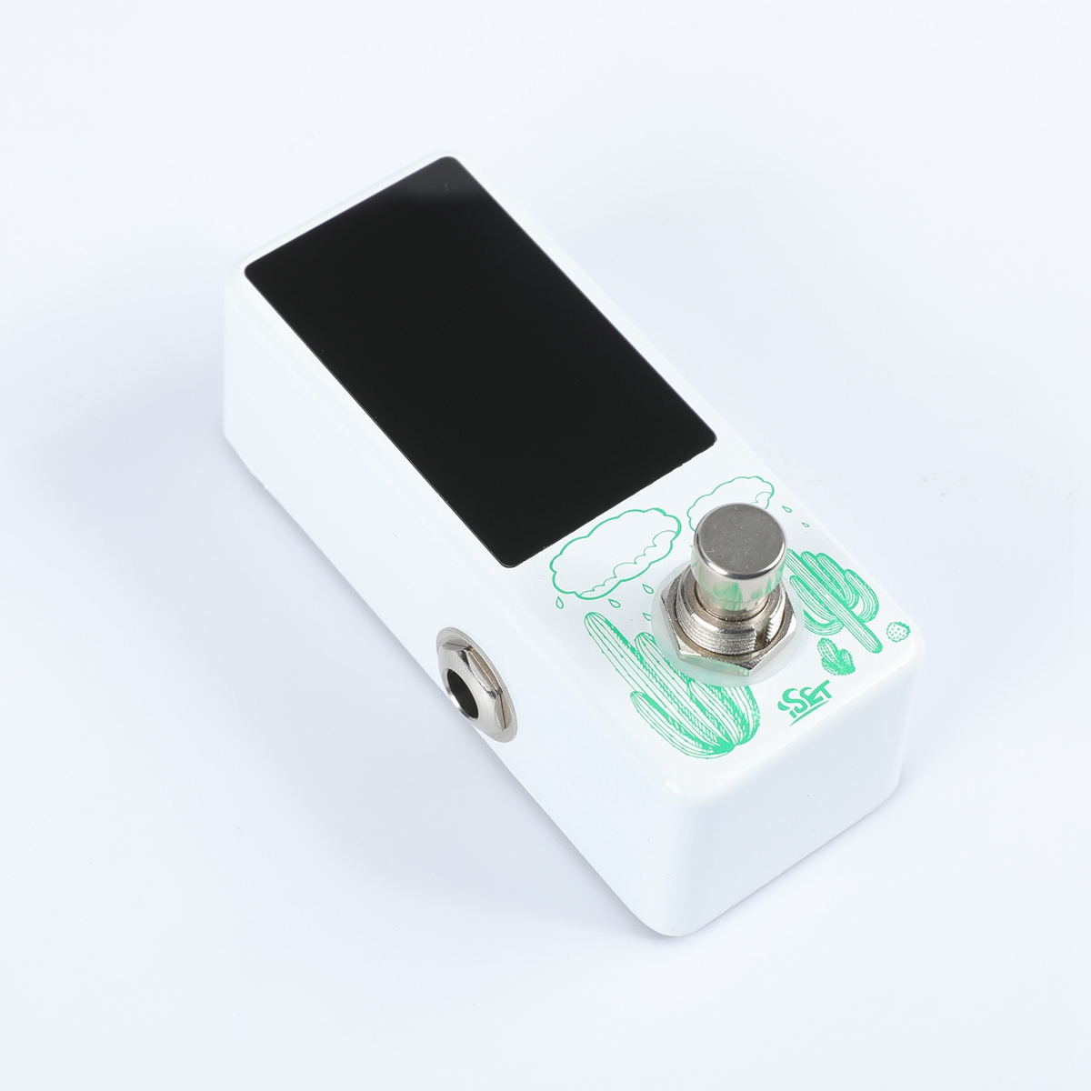 ISET Guitar Tuner Pedal High Precision Chromatic Auto with LCD Display for Guitar Bass Volin True Bypass. 