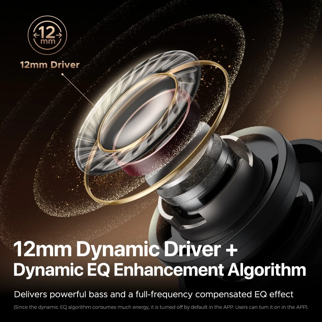 SoundPEATS T3 Pro Earbuds BT 5.4 Active Noise Cancelling True Wireless App Support Dual ENC Mic Multi Connection Bluetooth Earphones. 