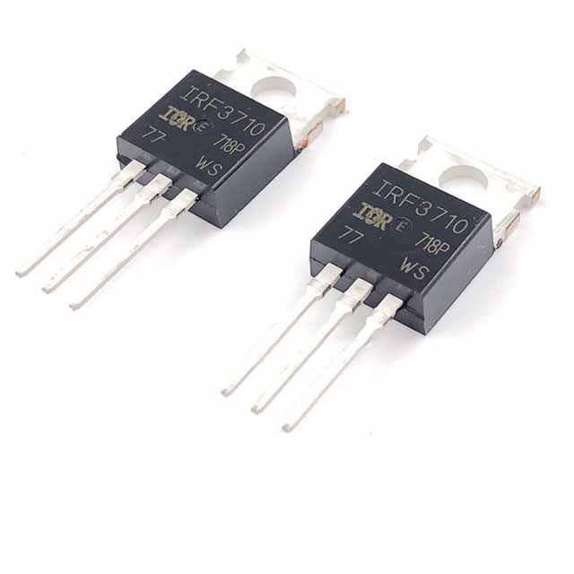 IRF3710 MOSFET 100V 57A N-Channel A Class IRF 3710 Power MOSFET Transistor TO-220 Package IC Electronic Components Electrical Circuitry & Parts. 