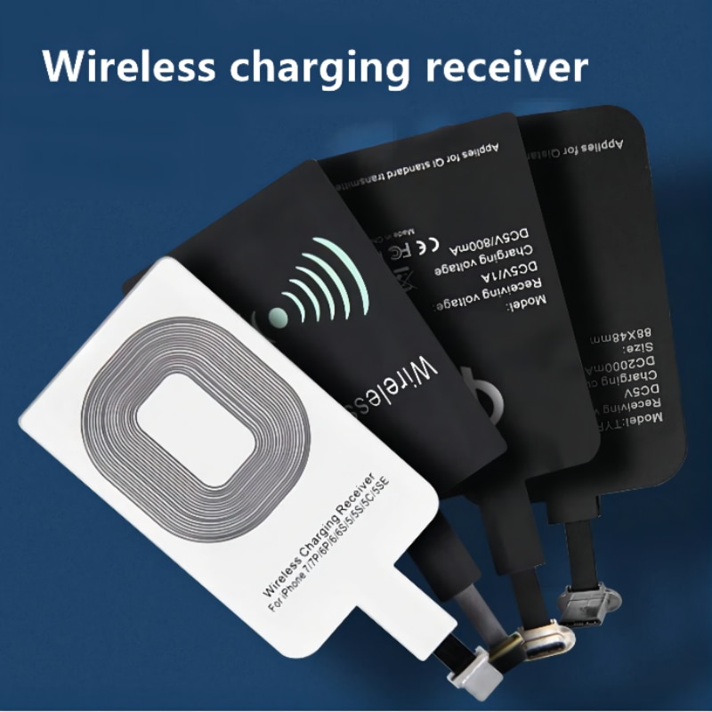 Wireless Charging Receiver QI Standard Micro USB A B Type-C Suitable For iPhone6S/7 Apple Samsung HUAWEI OPPO VIVO charge patch. 