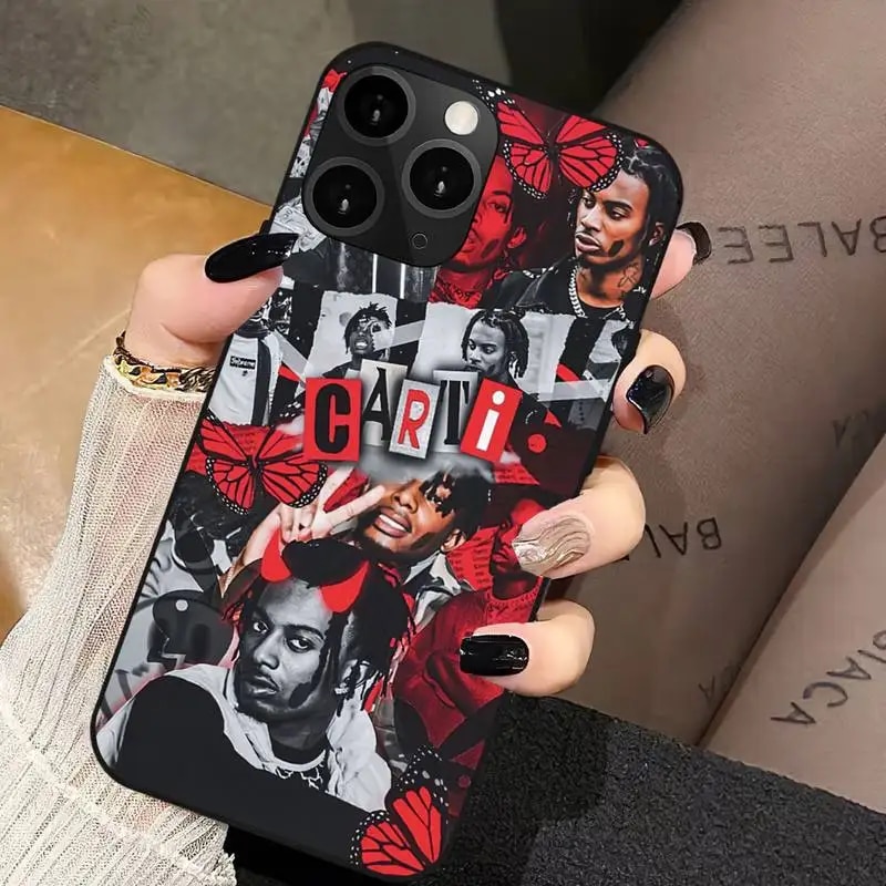 Playboi Carti Rapper Phone Case For iPhone 11 12 Mini 13 14 15 PRO XS MAX X XR 8 Plus Shell. 