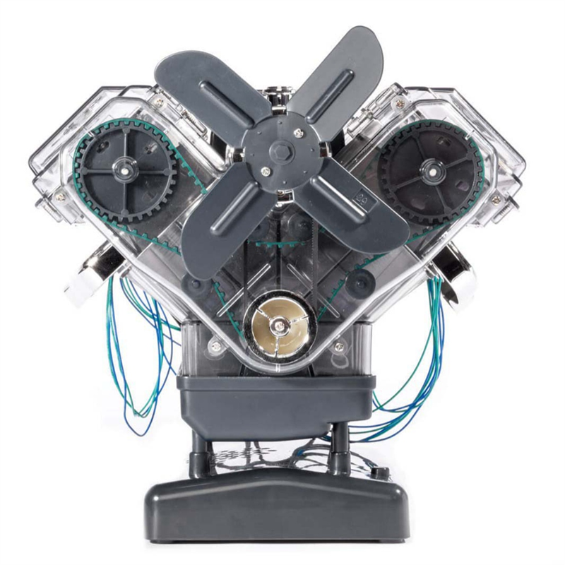 Mini V8 Engine Model Internal Combustion Model Kit. 