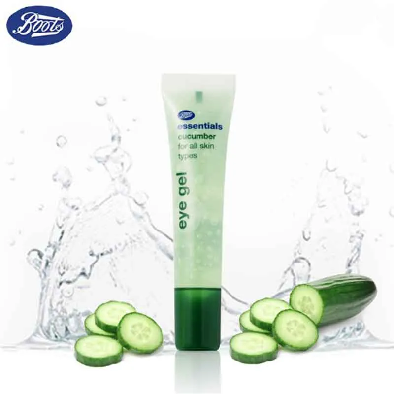 Boots Essentials Cucumber eye gel all skin types 15ml. 