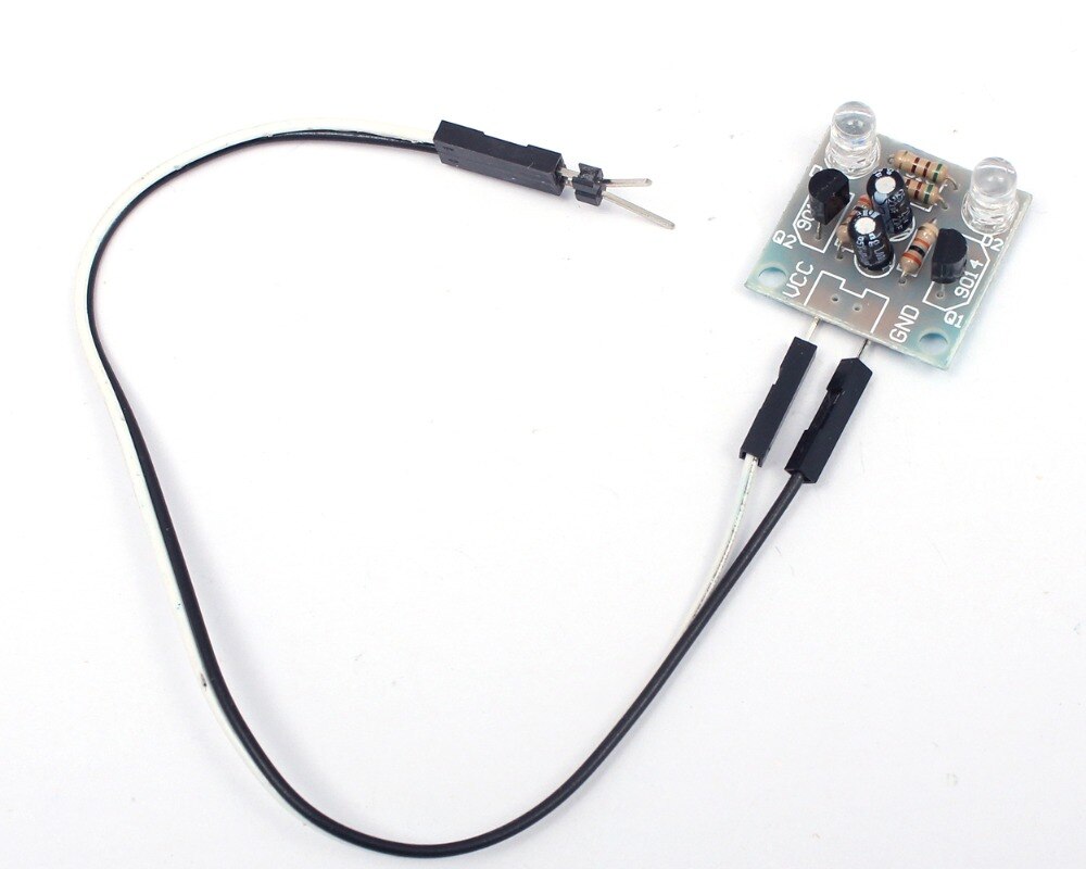 【happy one】3pcs/lot DIY Simple Flash LED Light Simple flashing Leds Circuit Board Kits LED Electronic Production Suite Part. 