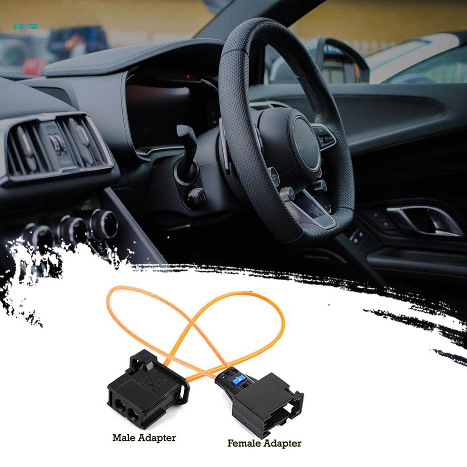 10x 2x MOST Fiber Optic Loop Cable Plug Connector for , for BMW, for. 