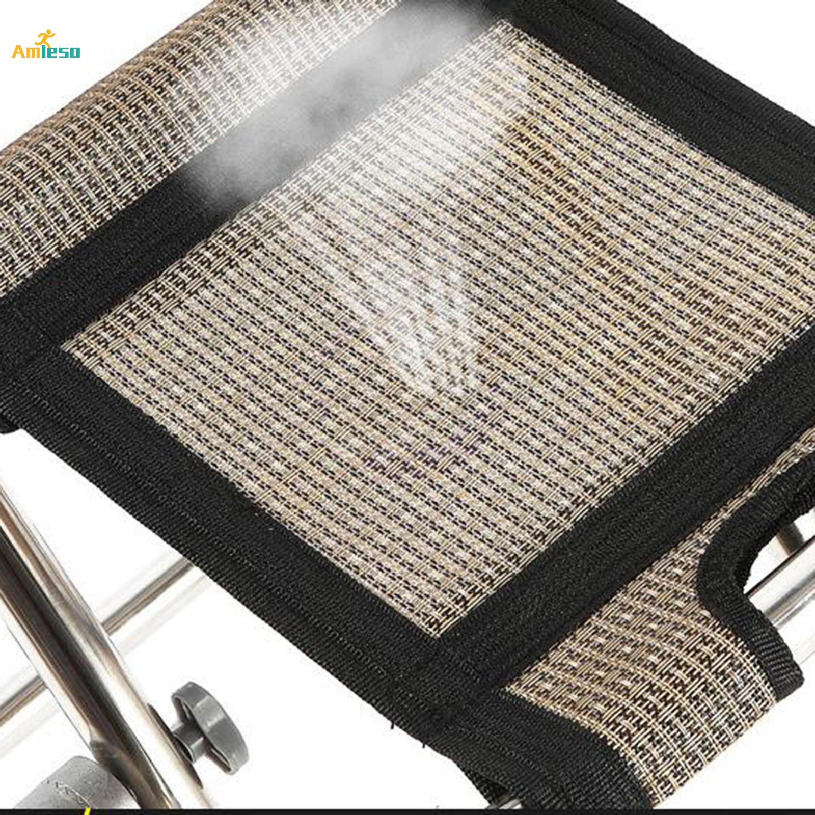 Fishing Chair Folding Camping Stool with Backrest for Backyard Balcony Beach. 