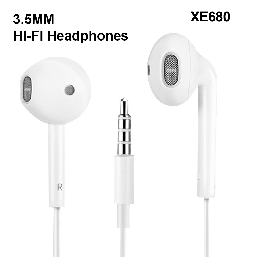 VIVO 3.5mm Earphone Type-C XE710 XE680 XE600i XE100 In-Ear Mic Wired Headset Earpiece Earset Microphone. 