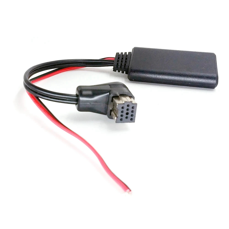 1 PCS Bluetooth 5.0 Auxiliary Input Wireless Audio Cable Adapter Black Plastic for Pioneer P99 Pioneer CD DVD Pioneer DEH-P IP-BUS Series. 