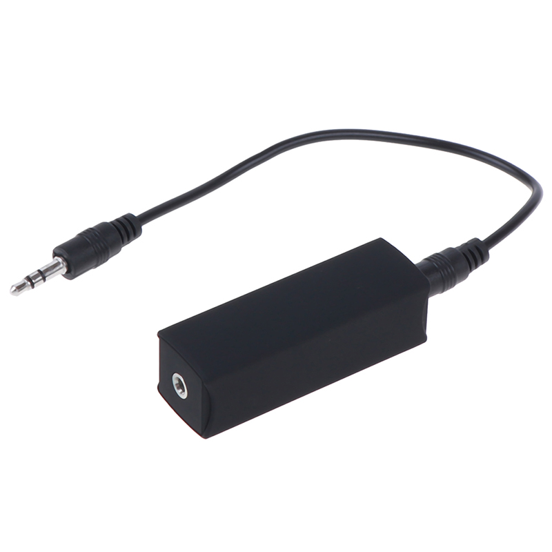 3.5mm Aux Audio Noise Filter Ground Loop Isolator Eliminate Car Electric Noise. 