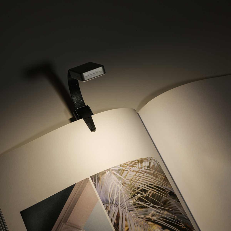 Rechargeable E-Book Led Light for Kindle Paper Usb Reading Lamp Clip. 