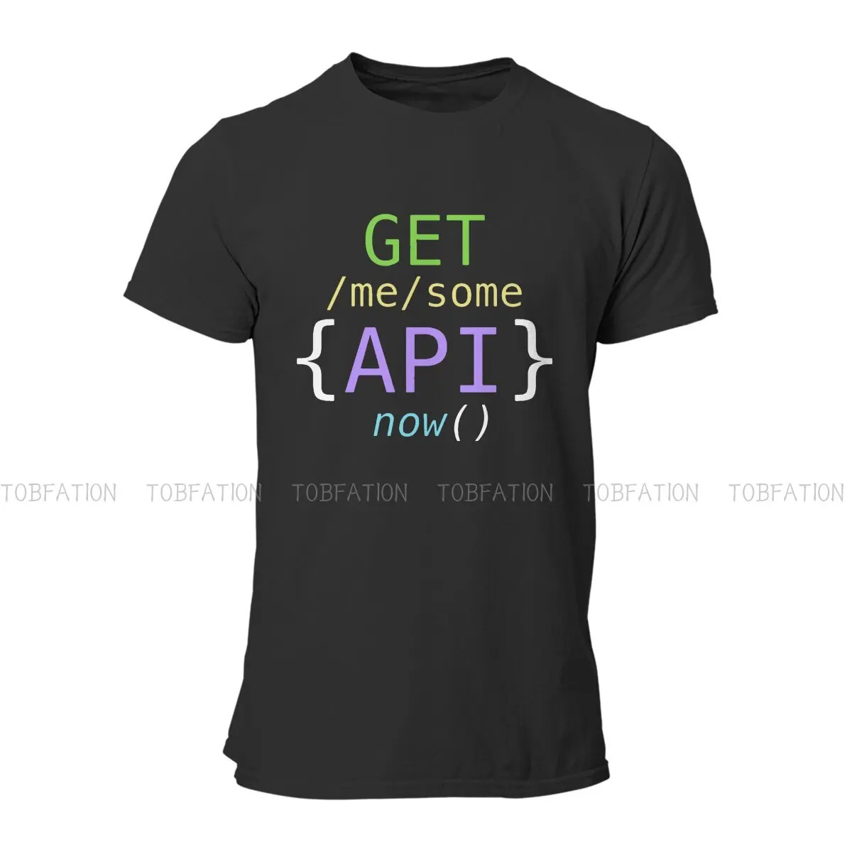 Linux Operating System Tux Penguin Men's TShirt GET Me Some APIs Now Distinctive Polyester T Shirt Original Streetwear Hipster. 