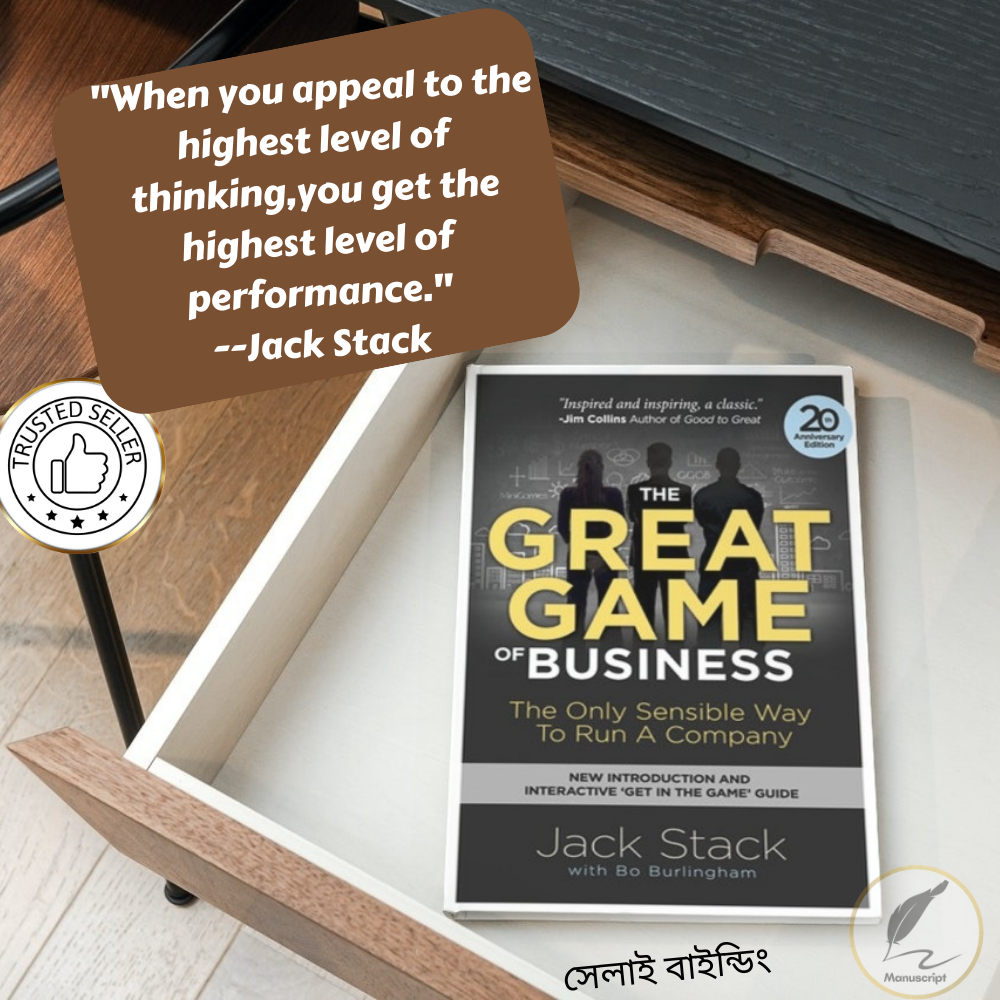 The Great Game of Business, Expanded and Updated: The Only Sensible Way to Run a Company by Jack Stack, Bo Burlingham