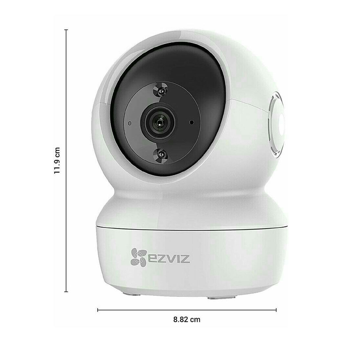 Hikvision EZVIZ CS-H6C 360° Pan & Tilt Smart Home Security Camera System with Mobile App Integration for Seamless Monitoring. 