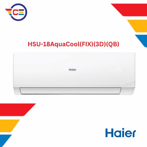 HAIER 1.5 Ton Non-Inverter AC 18AquaCool | HSU-18AquaCool(FIX)(3D)(QB)