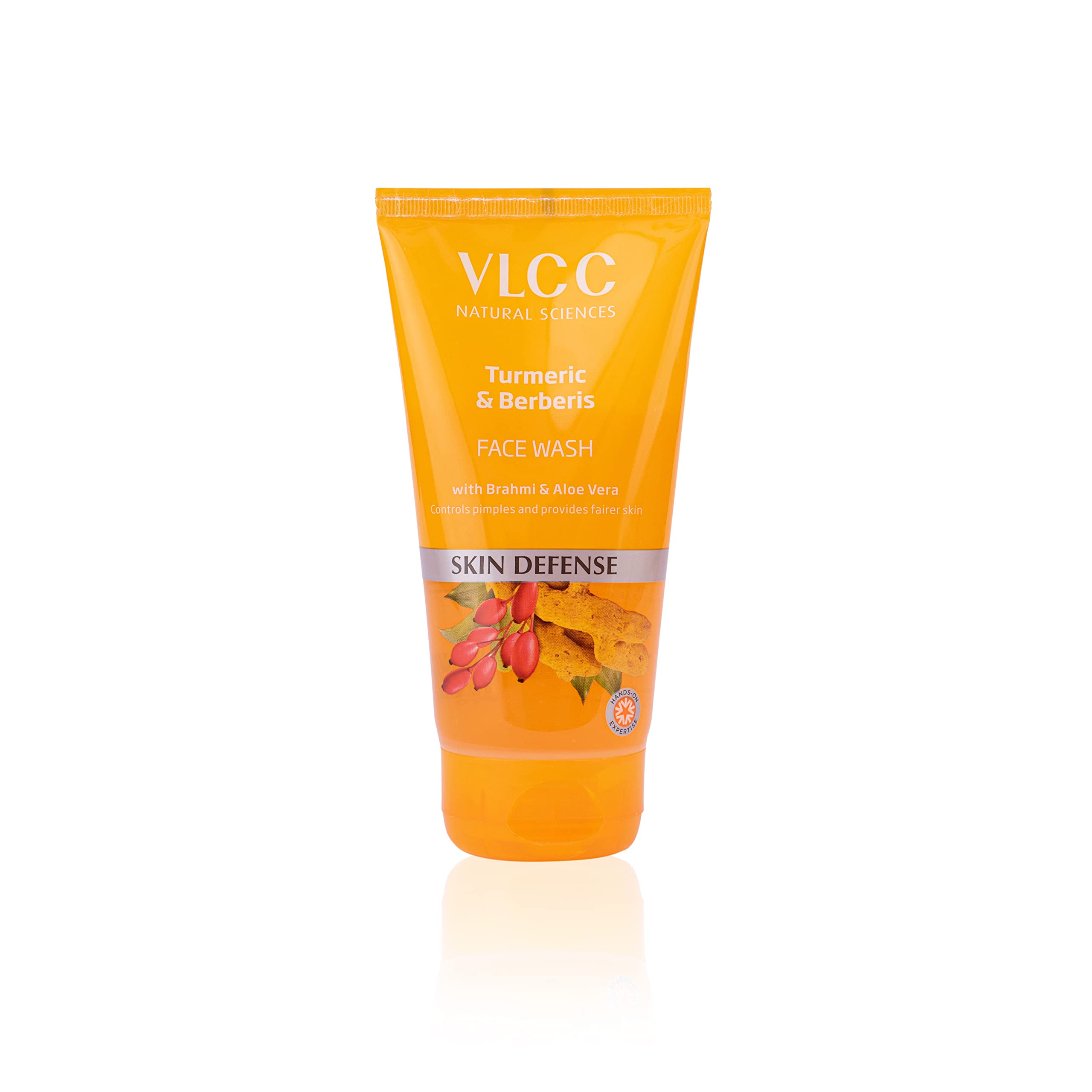 VLCC Turmeric & Berberis Face Wash + Anti Tan Skin Lightening Face Wash - 150ml X 2 - Buy One Get One - with Turmeric & Berberis, Mulberry Extract,  and Orange Peel Extract : Amazon.in: Beauty