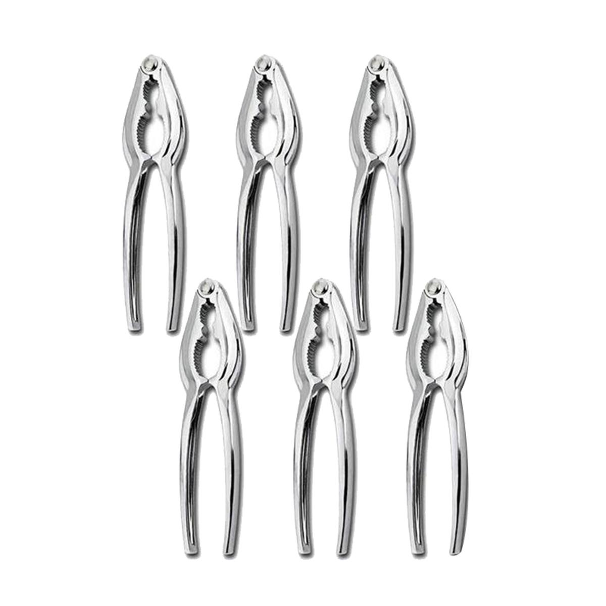 Nutcrackers,Nut Crackers,6 Pcs Walnut Cracker-Metal-15cm for Nut Cracker Sheller Walnut Pliers Walnut Cracker Tool